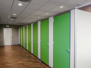 ALGF MODULAR WALLS - HPL toilet partition _ GES Group